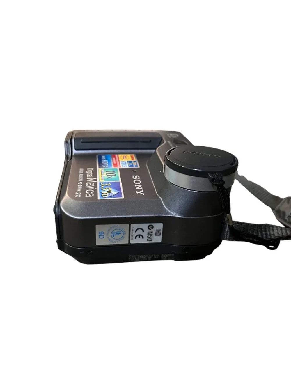 Sony MVC-FD73 Digital Mavica Camera NP-F Battery Untested No Charger Used